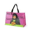 Bolsa de Hombro Tejida al por Mayor de Fábrica Bolsa Personalizada de Plástico Laminado Regalos Ecológicos para Supermercados Se Puede Imprimir a Color Bolsa Tejida de Compras de PP