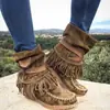Punto de venta comercio exterior talla grande mujer deseo rusas europeas y americanas botas de nieve invierno botas de algodón
