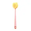 Cepillo de Baño Doméstico Mango Largo Cerdas Suaves Cepillo de Baño de Doble Cara Dos en Uno Cepillo de Baño para Frotar la Espalda Cepillo de Baño Multifuncional