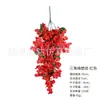 Colgante de Pared Artificial de Buganvilla Enredadera de Flores Decoración de Arco de Boda Flores Artificiales Decoración de Pared para Paisajismo Sala de Estar Flores Artificiales Al Por Mayor