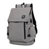 Mochila de viaje a juego con el color, bolso de hombro para hombre, bolso de ocio para estudiantes universitarios coreanos, bolso para computadora con carga USB, venta al por mayor