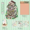 Adesivos de cena em miniatura 3D para estudantes, adesivos de cena fofos feitos à mão para DIY e alívio do estresse para journaling
