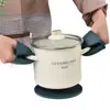 Clipe de Mão Isolante de Calor de Silicone Ferramenta de Cozimento, Resistente a Altas Temperaturas, Anti-Queimadura, Antiderrapante, para Cozimento, Forno, Micro-ondas, Exportação