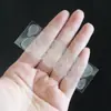 Nuevo Parche Adhesivo Transparente para Uñas Portátil Cinta Adhesiva de Doble Cara de Cristal 0.3mm Delgado Parche Adhesivo de Gel Venta Directa de Fábrica