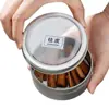 Caja Magnética para Especias de Cocina para el Hogar, Caja para Condimentos, Lata de Hojalata, Frasco para Especias Secas, Caja de Almacenamiento Sellada para Clasificación de Condimentos