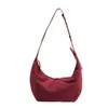Bolsa transversal de camurça feminina grande capacidade 2025 novo outono e inverno retrô fosca de ombro axila sacola de bolinho para o dia a dia