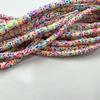 Gran oferta de Amazon: oblea suave de cuentas de arcilla monocromática de 6 mm para joyería, collar, pulsera, bricolaje.