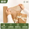 Rollos de papel de nido de abeja al por mayor del fabricante para embalaje de productos frágiles para entrega exprés transfronteriza, rollos de papel de nido de abeja kraft ecológicos y resistentes a impactos