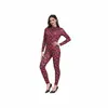 Body Estampado de Esqueleto Europeu e Americano para Halloween Feminino Manga Longa Slim Fit Collant Fantasia para Baile de Máscaras Performance de Palco