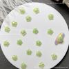 Accesorios Populares de Xiaohongshu para Uñas con Brocado de Nube y Estrellas, Decoraciones de Uñas Luminosas Translúcidas Estilo Francés, Accesorios para Aretes DIY