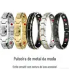 Pulseira Magnética de Liga Metálica Masculina Multicamadas Ajustável Antiestática Galvanizada Joia Feminina Joia de Casal Atacado
