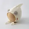 Gorros para Bebés y Niños Pequeños para Primavera y Otoño, Gorros de Algodón Lindos y Súper Adorables con Protección para las Orejas para Bebés Pequeños, Versátiles para Uso al Aire Libre