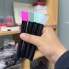Pincel de maquillaje de buena calidad de Shenzhen, mango de madera, cepillo de silicona para mascarillas, cabezal suave, herramientas de belleza, cepillo de silicona en stock