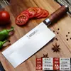 Comercio exterior transfronterizo 4Cr13 forjado cuchillo de cocina doméstico de corte de doble propósito cuchillo de cocina comercial de cocina de alta gama Yangjiang cuchillo de cocina