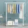 Cabide simples de chão, cabide para quarto de dormitório, varal dobrável para casa de estudante