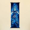 Póster de animación de Dragon Ball Z Super Saiya, pinturas colgantes para habitación, dormitorio, pinturas decorativas para Comic-Con, pinturas colgantes de gran venta.
