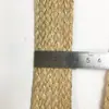 9cm 6cm 5CM de largura fita plana de juta corda plana de juta material de cinta de cinto de decoração de embalagem