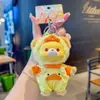 Colgante de Felpa con Cara de Vinilo Oso Perezoso Original Genuino Muñeca Linda Adornos de Muñeca Llavero Regalo