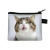 Bolsa de Monedas Linda de Gato Más Vendida Transfronteriza Portatarjetas Infantil Moda Dibujos Animados Estudiante Tendencia Bolsa de Almacenamiento Portátil Venta al por Mayor