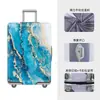Funda Protectora para Maleta de Seda de Leche, Funda para Maleta de Viaje, Funda para Maleta Estampada, Funda Elástica Engrosada para Equipaje, Maleta de Ruedas