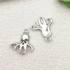 Accesorios para joyería diy aleación plata antigua vida marina concha delfín pulpo caballito de mar tortuga colgante colgante de llavero