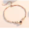 100 Idiomas Te Amo - Pulsera Te Tengo para Mujer - Estilo Bosque Sencillo y Personalizado Regalo para Celebridad de Internet Día de San Valentín
