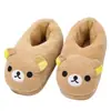 Pantuflas de Dibujos Animados Anime de Terciopelo Súper Suave con Punta Cerrada Unisex para Pareja Zapatos Cálidos para el Hogar Zapatos para el Piso Modelo Nuevo Otoño e Invierno 2026