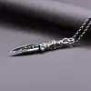 Prata Esterlina S925 Design Dominador Elefante Pilão Mágico Pingente Retrô Masculino Tendência Coreana Acessórios de Moda Personalizados Presente