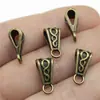 15X7X6Mm 1g Liga de Metal Multicor Conector de Pingente Feito à Mão Cabeça de Suspensão Triangular Esculpida