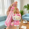 Nuevo Llavero de Gato Kt Serie Sanrio Rosa Lindo Gato Muñeco Colgante para Bolso Hellokitty