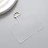 Venta Caliente Correa para Teléfono Móvil Parche TPU Pieza Única Junta Fuerte Correa Antiperdida Hebilla en D Clip Transparente Ultra Delgada Pegatina Trasera