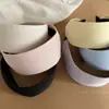 Faixa de Cabelo Feminina Estilo Coreano Creme Aba Larga High-end Estilo Ocidental Moda Headband Uso Diário Prendedor de Cabelo Faixa de Cabelo Acessório de Cabeça