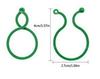 Jardinería Transfronteriza Hebilla en Forma de 8 Clip para Pepino Clip para Levantar Plántulas Clip para Colgar Tomates Clip para Levantar Enredaderas