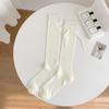 Calcetines con Lazo de Cinta para Mujer Primavera y Verano 2025 Calcetines Finos para Piernas Pequeñas Blancos Estilo Ballet Calcetines Apilables Calcetines de Moda para Mujer