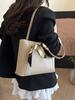 Bolso Mensajero Retro Bolso Cruzado Bolso de Hombro para Mujer Primavera 2025 Nuevo Estilo Universitario Para Ir al Trabajo Color Sólido Más Fácil de Combinar Bolso de Mano