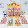 Serie Cc-Tz6399 10 Pegatinas en un Paquete, Estilo de Personaje de Dibujos Animados Lindos, Pegatinas de Material DIY para Decoración de Diario