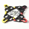 Zapatos de ciclismo para exteriores juego de calas cala para zapatos de ciclismo de carretera pieza de bloqueo autoblocante tarjeta de bloqueo accesorios para bicicleta