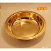 Ventas Directas de Fábrica Suministros para Celebración de Bodas Cuenca de Cobre Lavamanos de Cobre Puro Lavamanos de Latón Engrosado Regalo de Boda Sin Empaque