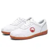 Zapatos de Tai Chi de cuero genuino de alta calidad para hombres y mujeres, suelas de piel de vaca, estilo estudiante, zapatos de rendimiento de artes marciales, zapatos deportivos para hombres y mujeres, superficie de cuero, transpirables