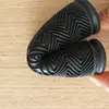 Manoplas de Borracha para Bicicleta de Montanha Manoplas Antiderrapantes para Guidão Manoplas Monocromáticas para Bicicleta Manoplas com Padrão de Água Ciclismo Bicicleta de Estrada