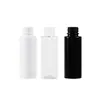 Frasco Spray Fino Alto de 30ml Branco Porcelana PET Transparente Frasco Spray de Névoa Fina Toner Embalagem Secundária de Viagem Frasco Vazio com Borrifador