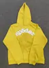 Blockbuster original de comercio exterior 450G chalecos acolchados de terciopelo para pastel sudadera con estampado de araña de espuma sudaderas Sp5der