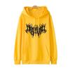 Moletom Oversized Gótico Manga Longa Sweatshirt Harajuku Feminino Lindo Hip-Hop Retro Top de Veludo Roupa Feminina