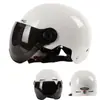 Casco de coche eléctrico ABS femenino masculino Cuatro Estaciones universal Pintura moda simple transpirable venta al por mayor no de motocicleta casco de verano