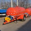 Remolque cisterna de agua de 5 toneladas fabricado por Weifang, para riego de jardines, aspersor, herramienta móvil, especificaciones del vehículo.