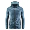 Nuevo Top Casual Transpirable, Chaqueta Fina, Ropa Deportiva de Verano para Exteriores con Protección Solar, Chaqueta de Piel