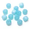 Cuentas de Barril de Resina de Agujero Grande Cuentas Sueltas Accesorios para Pulseras DIY Materiales para Colgante de Teléfono Cuentas de Agujero Grande de 5 mm