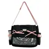 Bolso de axila de nicho estilo coreano nuevo con diseño de lazo plisado, bolso de mano para mujer, bolso de hombro, bolso con forma de nube, bolso cruzado