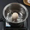Rejilla para Cocinar al Vapor de Acero Inoxidable, Vaporera, Cesta para Cocinar al Vapor, Bandeja para Cocinar al Vapor, Plato para Cocinar al Vapor, Herramienta Doméstica para Cocinar al Vapor Verduras, Carne, Tamales y Arroz