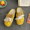 Zapatillas planas antideslizantes de estilo francés de moda para mujer, para usar al aire libre en verano, nuevo modelo 2026, medias pantuflas rojas retro, zapatos Birkenstock